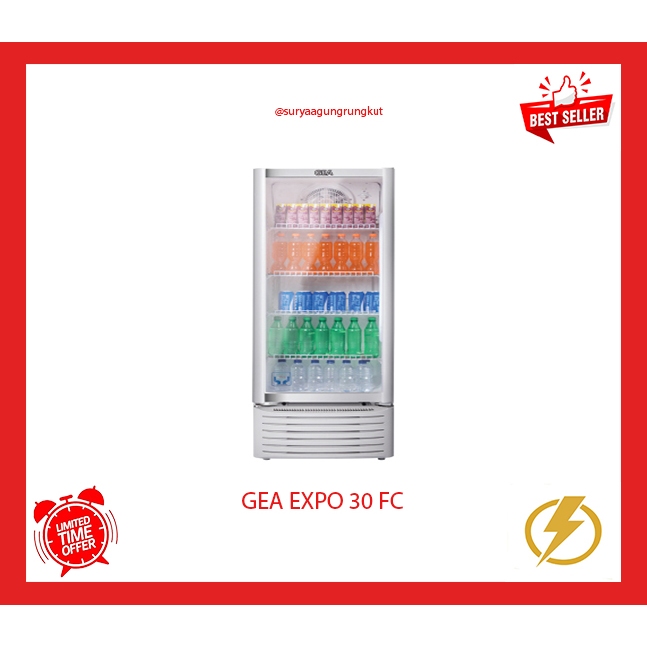 SHOWCASE GEA 222 LITER - EXPO 30 FC