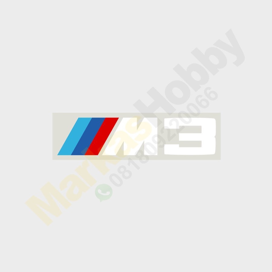 Stiker Kaca BMW E30 Warning Set