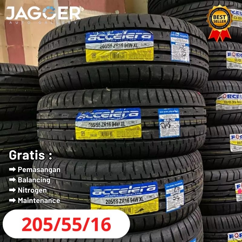 Ban Mobil Awet 205/55 R16 Accelera PHIR Ring 16 Cocok Untuk Expander Avanza Xenia Tahun Produksi Ter