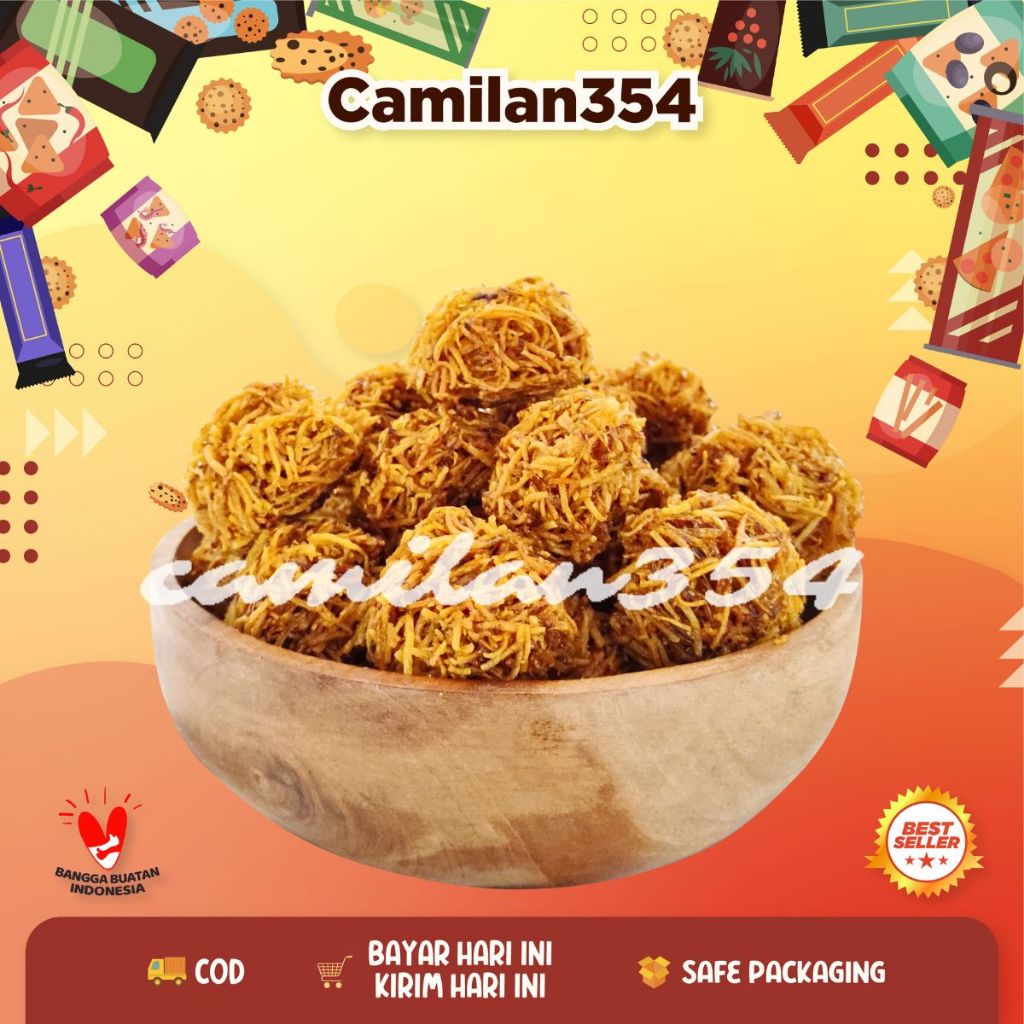 

Carang Mas Ubi Manis - 250gr / Walangan / Kremesan/ Grubi Ketela / Cemilan Lebaran