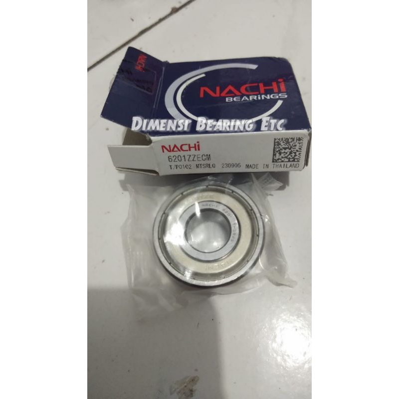 BALL BEARING 6201 ZZ NACHI
