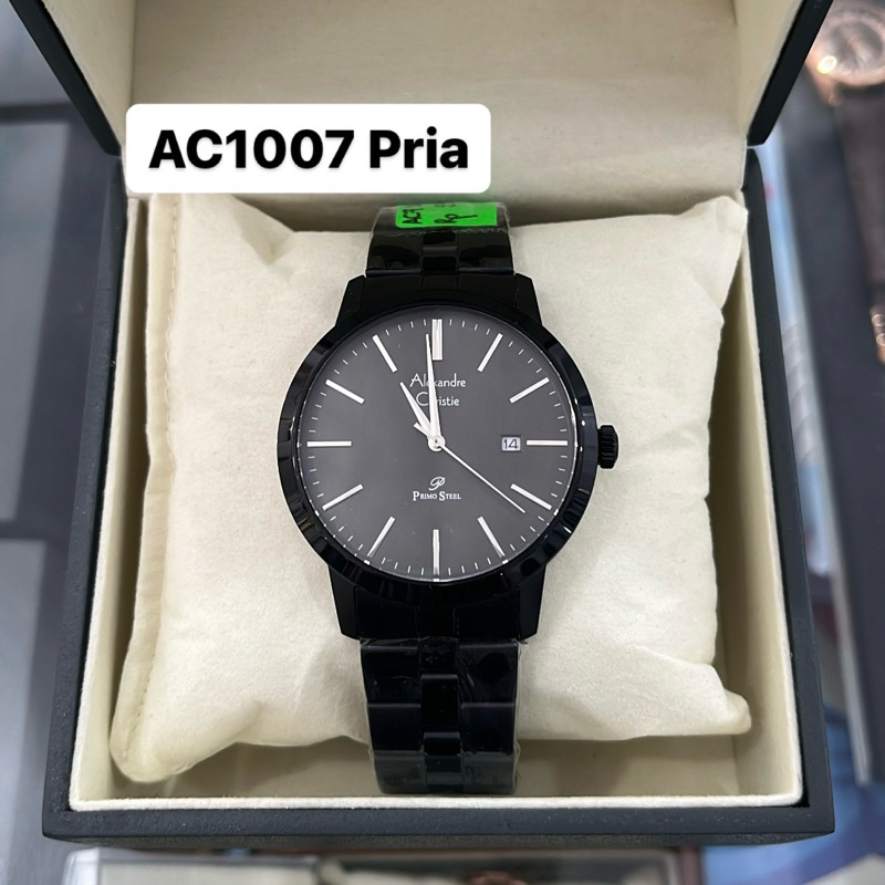 Jam Alexandre Christie AC 1007 Pria Hitam