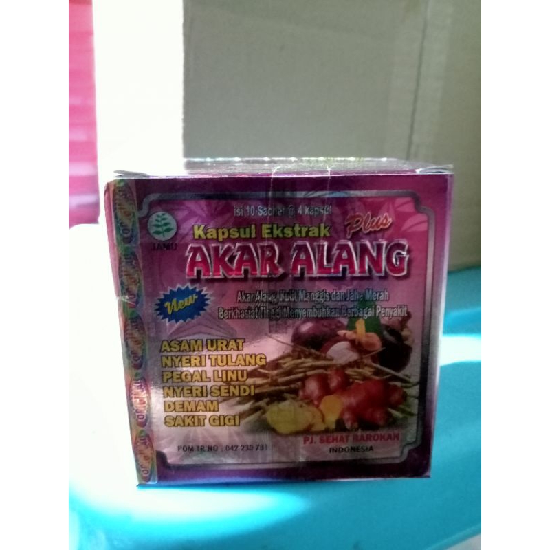 Kapsul Akar Alang Kotak Original