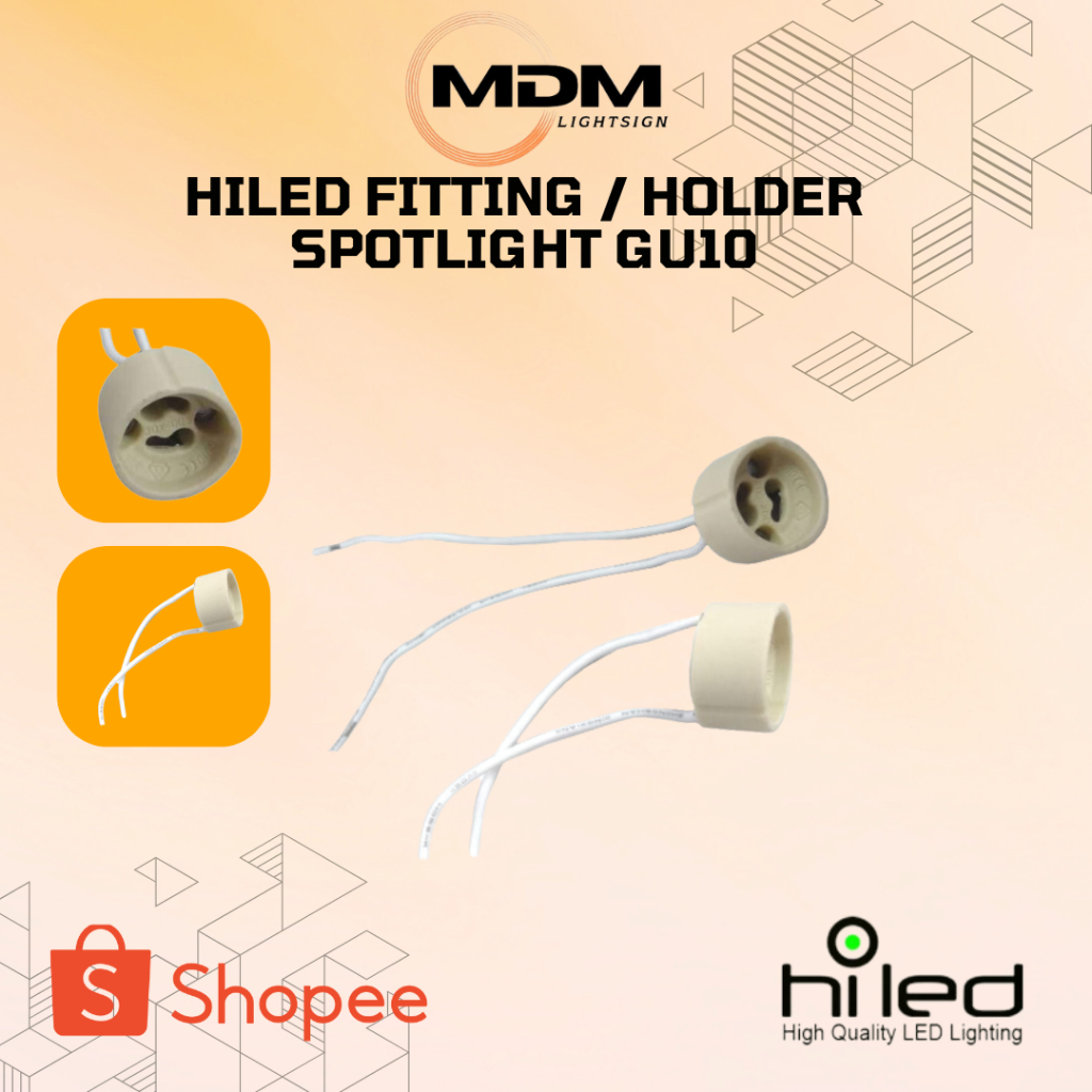 HILED FITTING / HOLDER SPOTLIGHT GU10