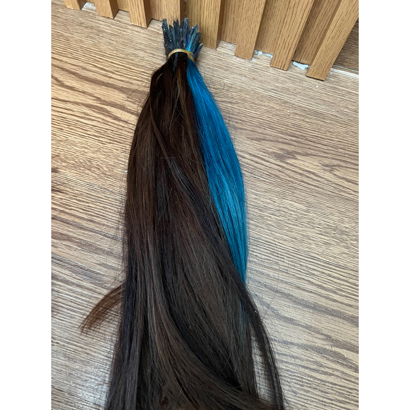 preloved Hair extension/ rambut sambung asli manusia real pict