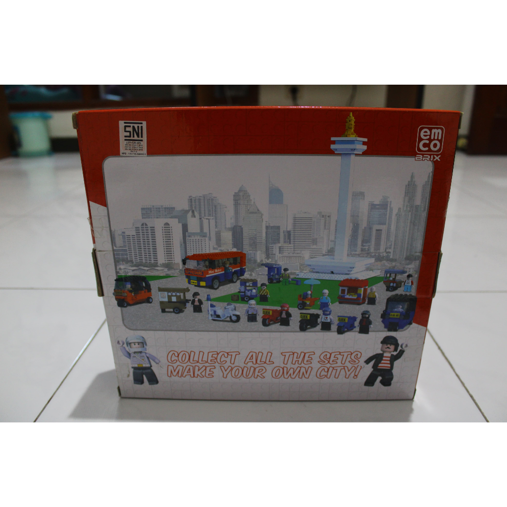 [002] Mainan Anak Murah Mini Metro Emco BriX