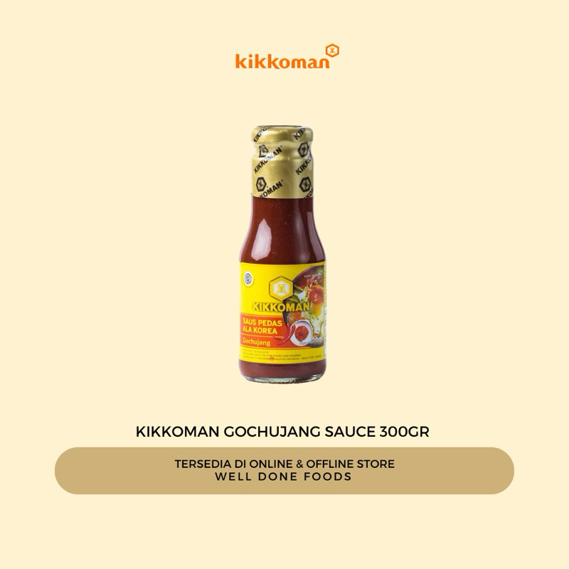

Kikkoman Gochujang Sauce 300gr