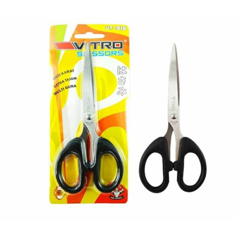

Gunting stainless steel super tajam 6 inci isi 12 pcs