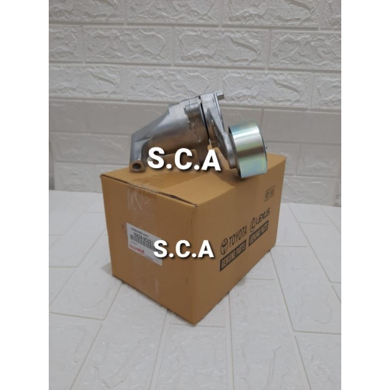 tensioner assy vanbelt fanbelt toyota inova innova bensin hilux fortuner bensin ori asli