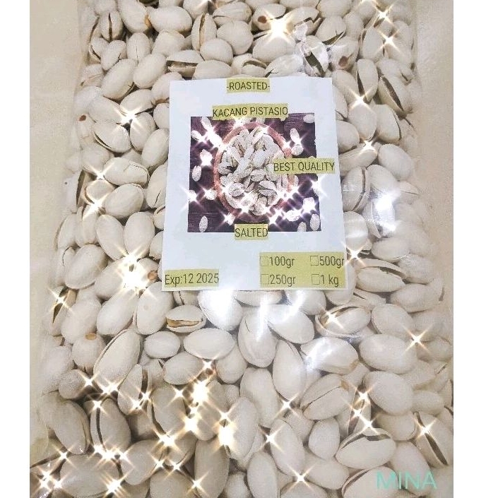 

Kacang Pistachio//Fustuk Best Quality 1 kg