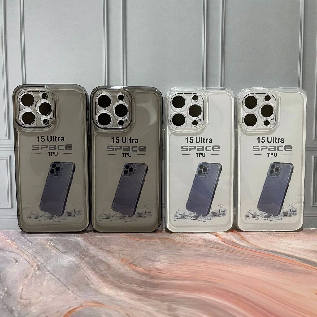 SPACE TPU CLEARCASE OPPO A15/A15S/A16/A17/A31/A37/NEO9/A38 4G/A18/A32S/REALME C1/A5 2020/A9 2020/A52