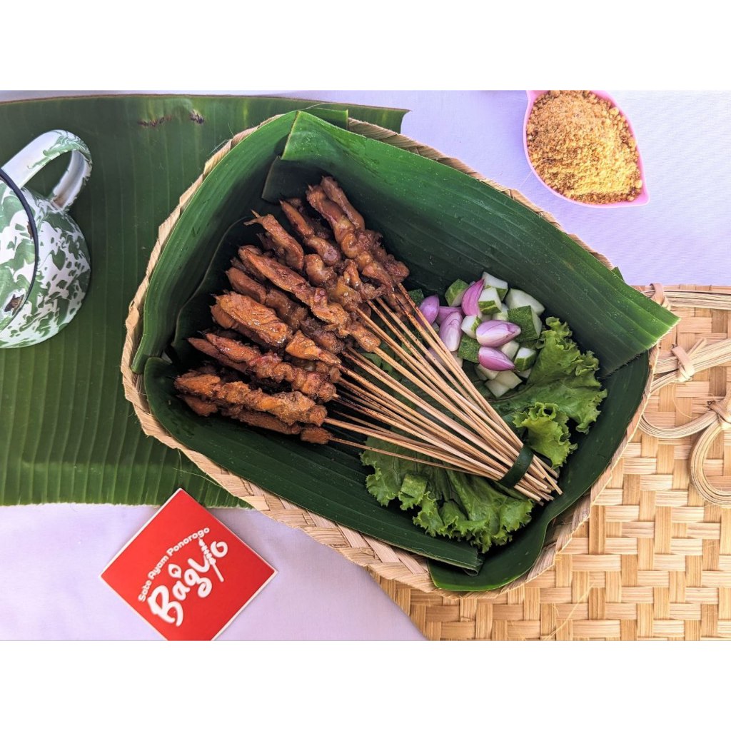 

Sate Ayam Ponorogo Asli Bagyo Varian Daging & Kulit | Sate Ayam | Sate Ayam Frozen | Sate Ayam Manis