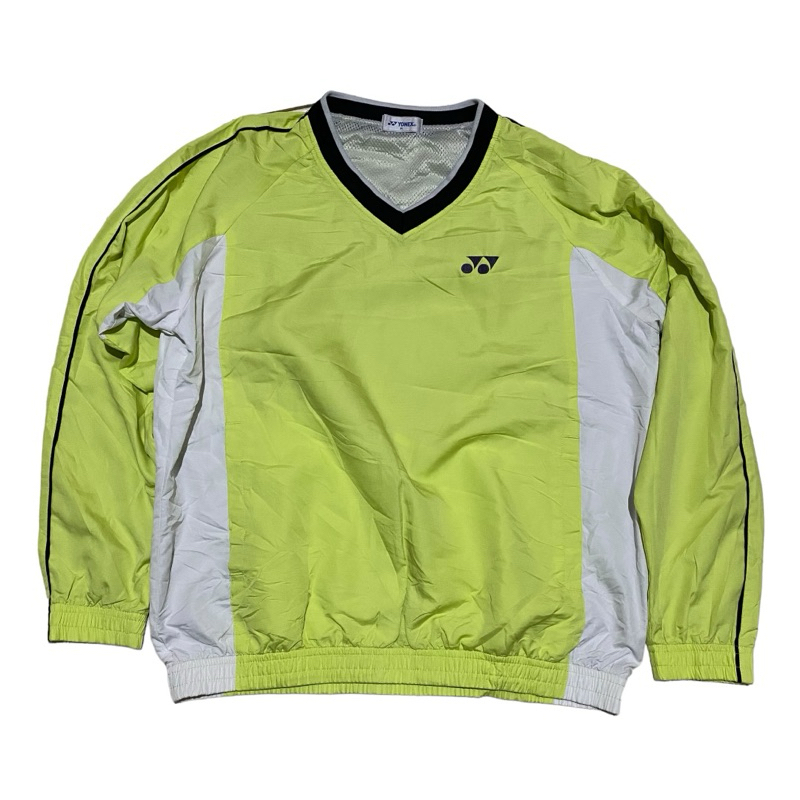 Yonex vintage neon green tracksuit longsleeve