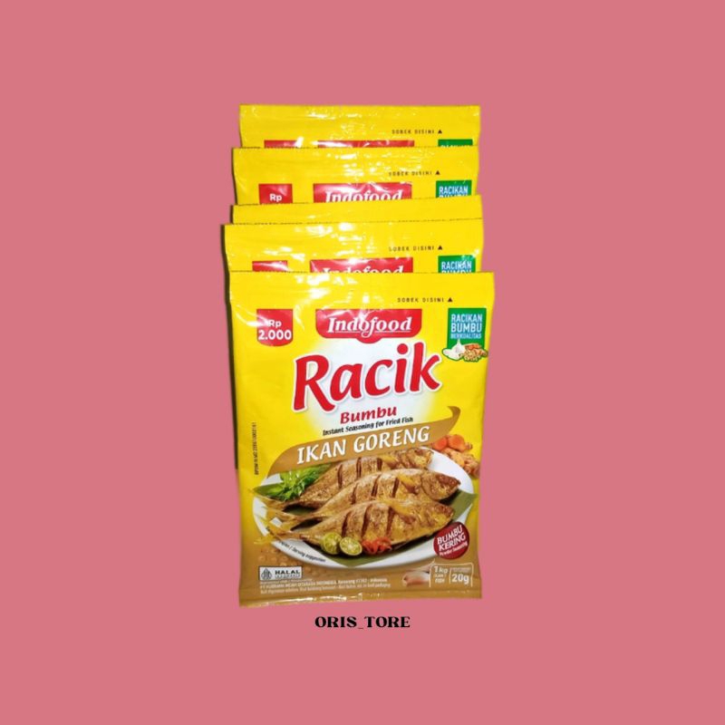 

Racik Bumbu Ikan Goreng 1 Renceng Isi 10 Sachet Berat Persachet 20 Gram