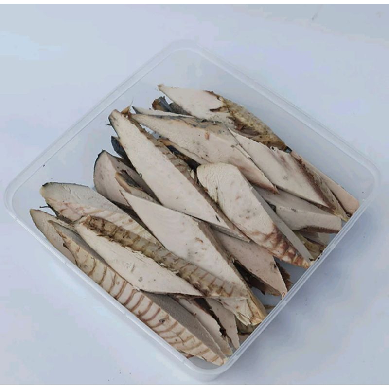 

ikan pindang tongkol iris mentah fresh