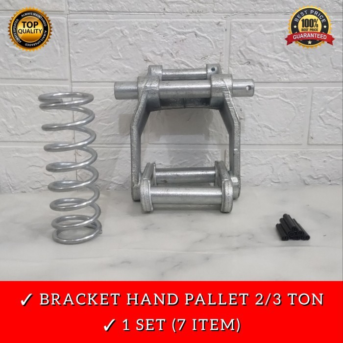 Wheel bracket hand pallet 2T 3T Hand Pallet Pump Spring Parts Hand Pallet Bracket Roda 2 T 3 T Brack