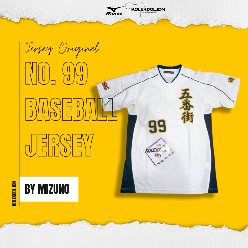 Jersey Original - No. 99 Baseball Jersey by Mizuno - KDL-5