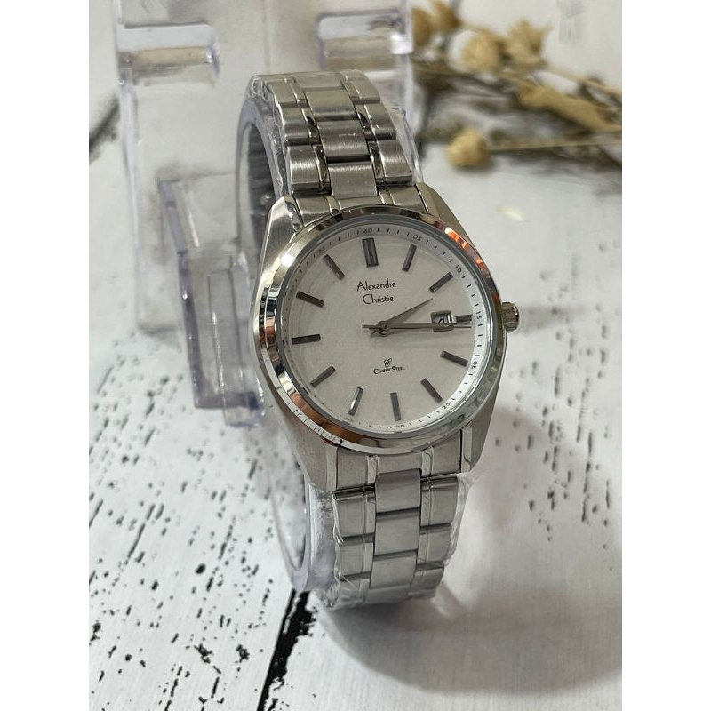 Jam Tangan Alexandre Christie Primo Steel Original