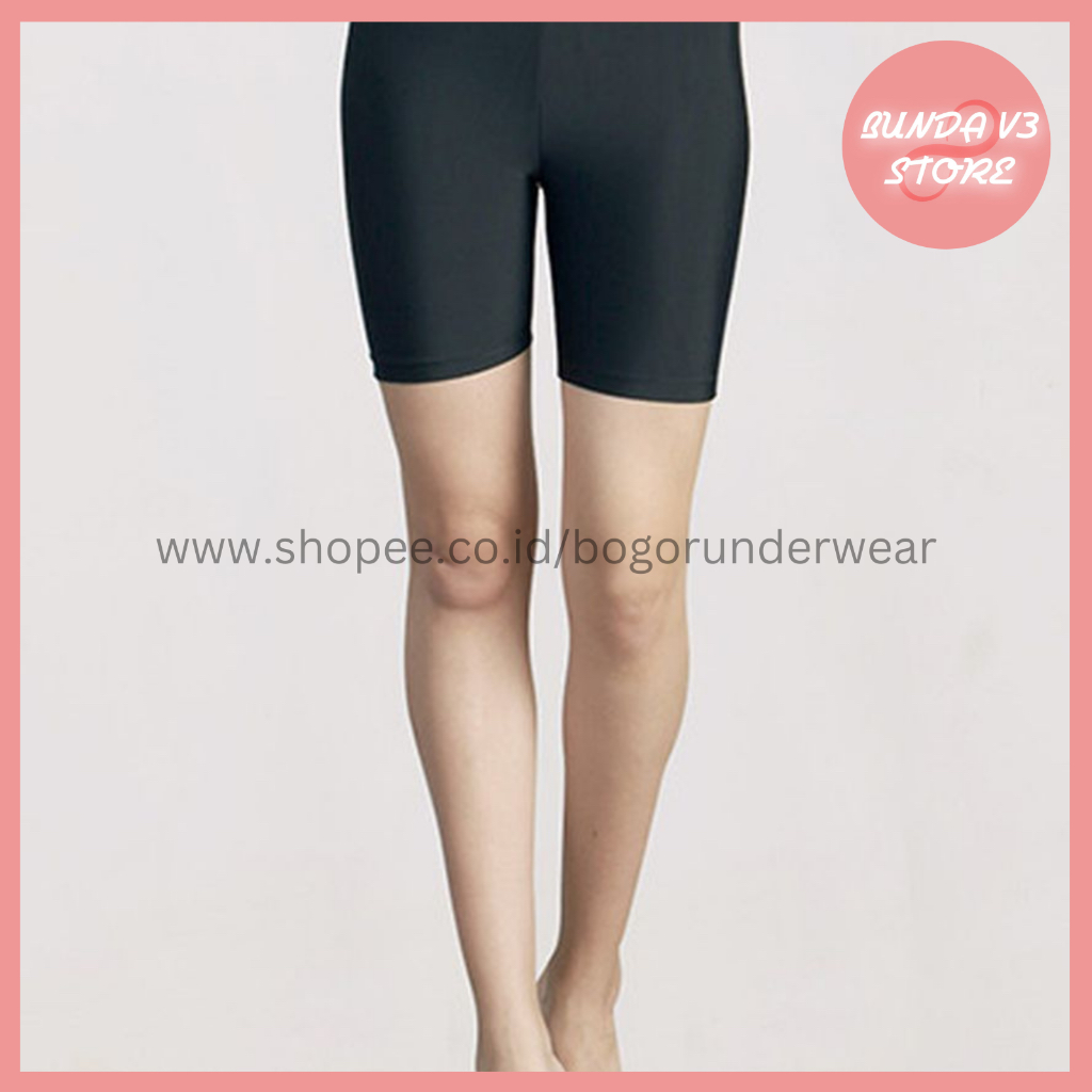 Legging Hotpants Shortpants spandex Celana Dalaman Wanita spandek Lejing pendek Sepaha perempuan Sta