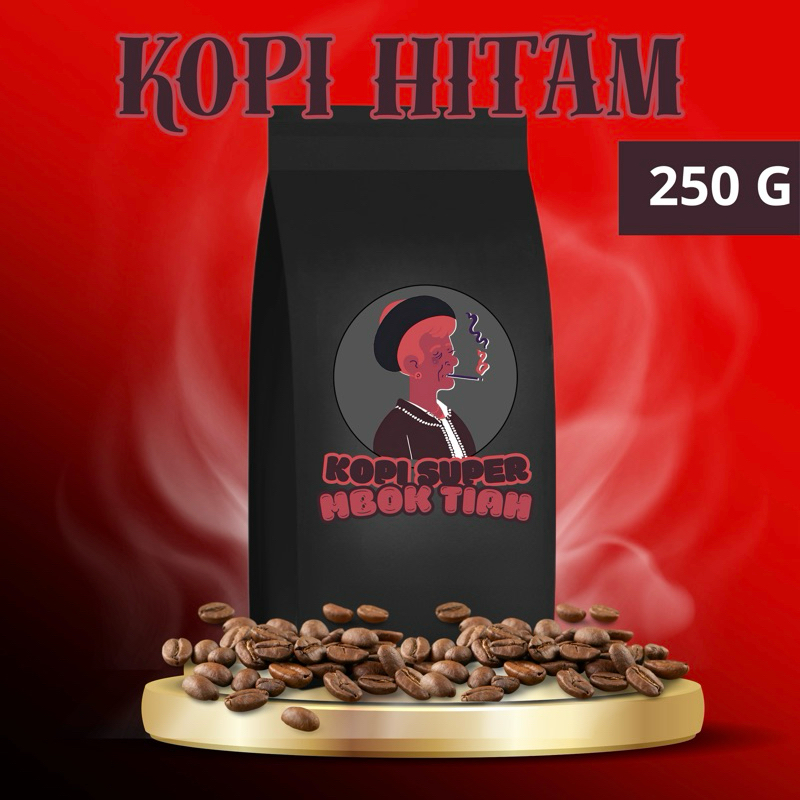 

MBOK TIAH - Kopi Hitam Sangrai Khas Nenek Moyang