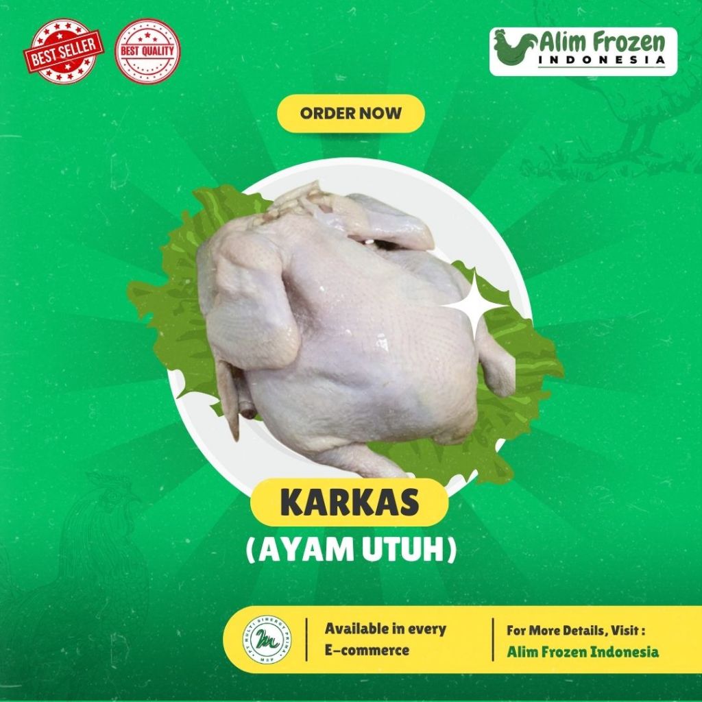 

Ayam Karkas ( Carcass Chicken) _ 1,4 kg