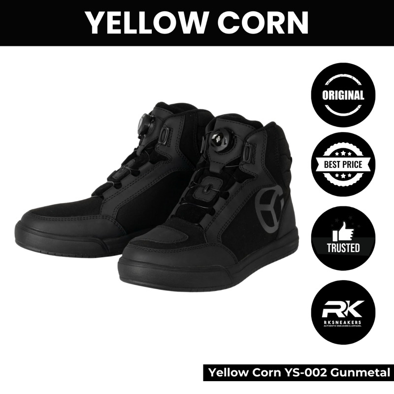 Sepatu Yellow Corn YS-002 Gunmetal 100% Authentic