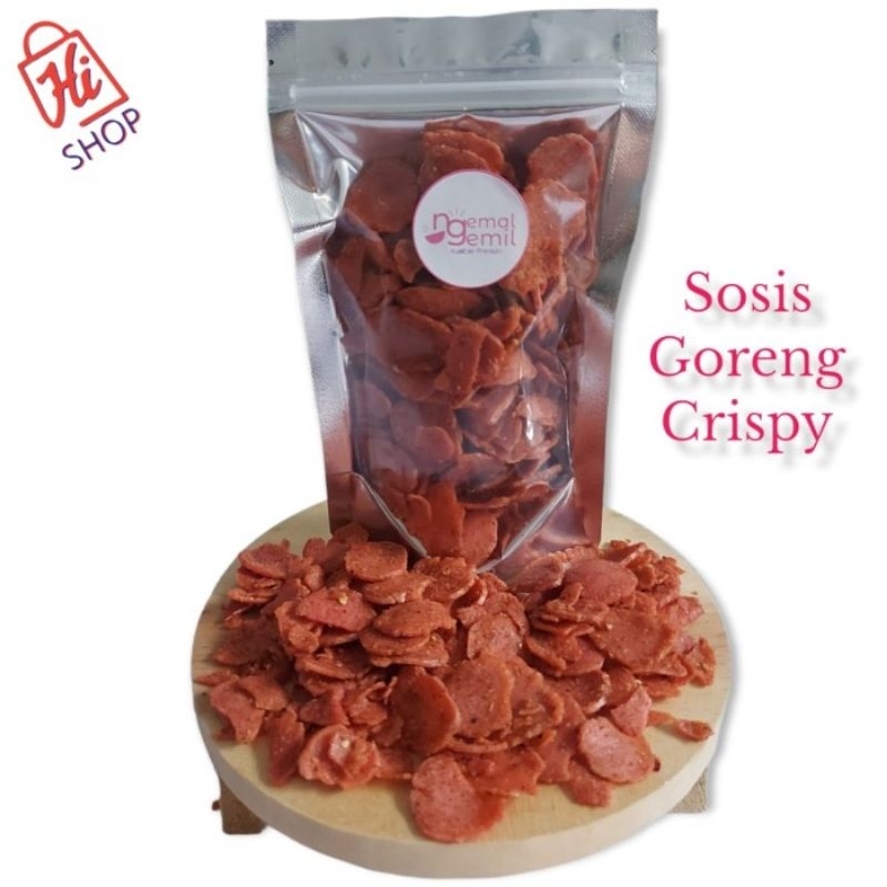

sosis Kriuk/pedas asin daun jeruk /original /renyah