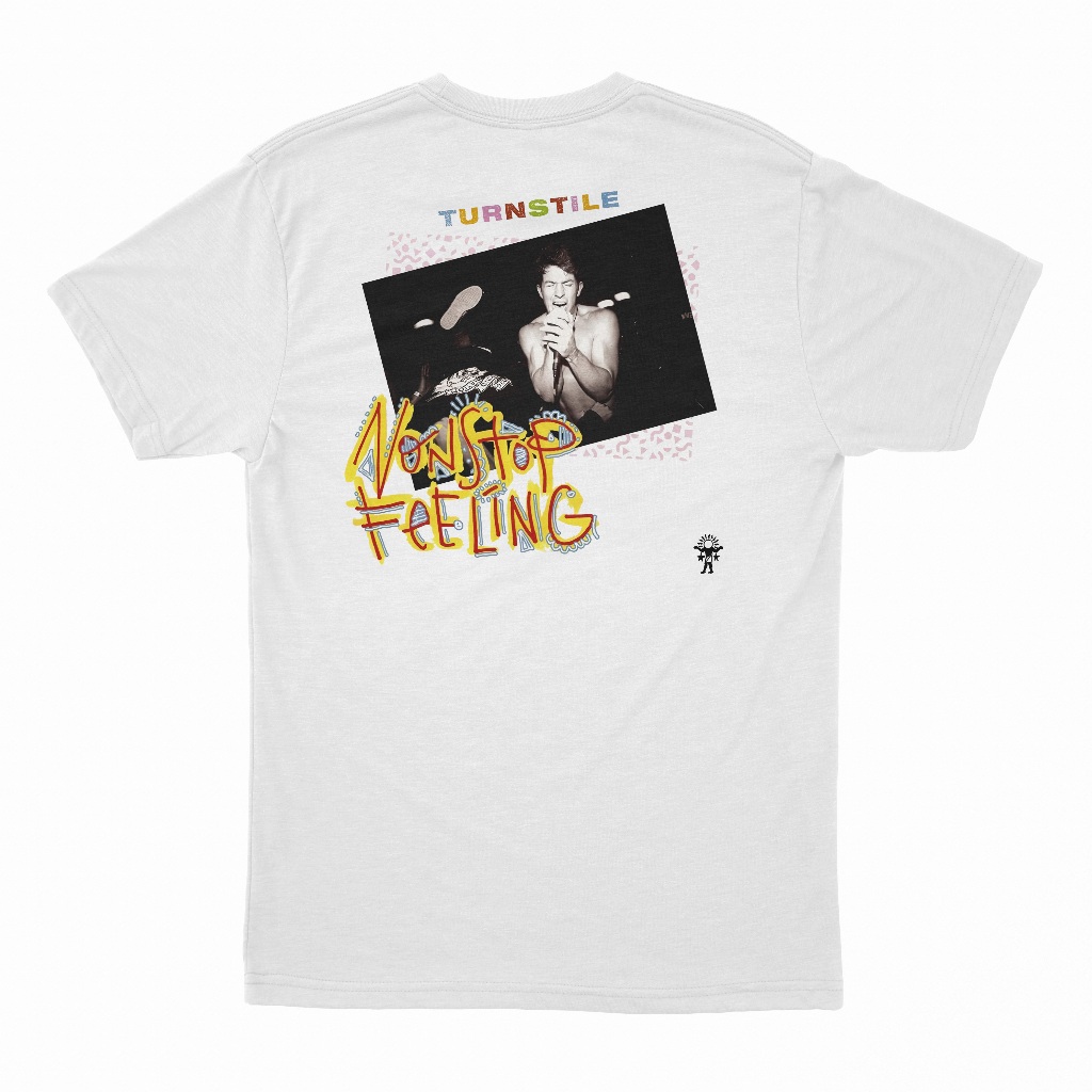 T-shirt TURNSTILE - NONSTOP FEELING | Kaos Band Turnstile