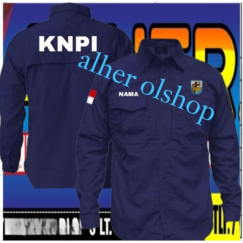 kemeja tactical KNPI baju tactical KNPI seragam tactical KKP kemeja KNPI baju KNPI seragam KNPI Pdl 