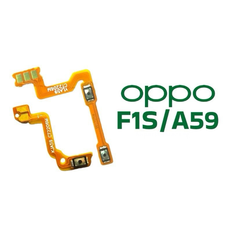 FLEXIBLE FLEXIBEL POWER ON OFF / VOLUME OPPO F1S - OPPO A59 | TOMBOL LUAR F1S