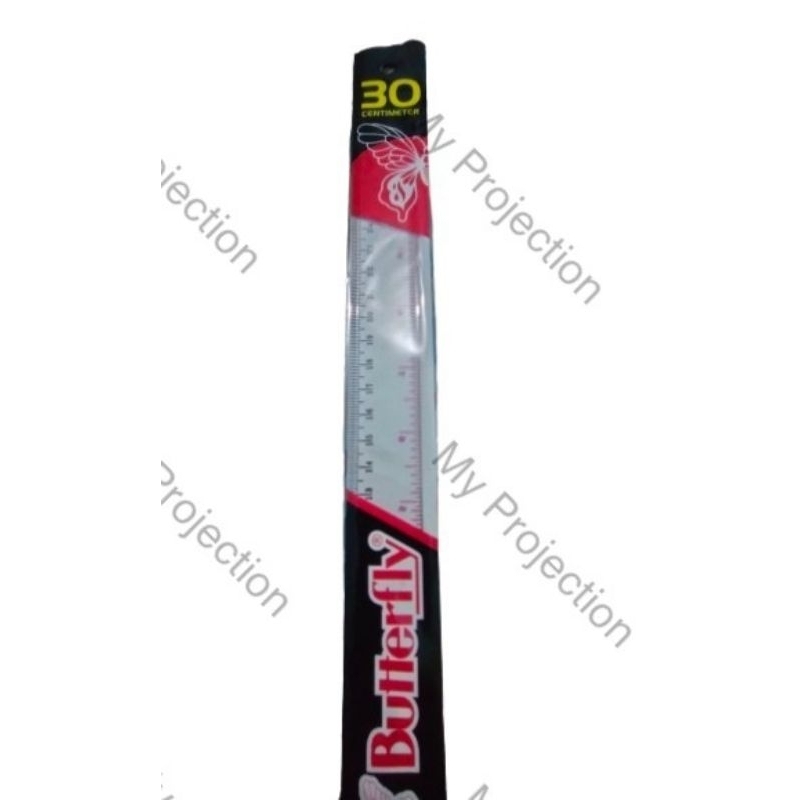 

Penggaris 30cm Butterfly original