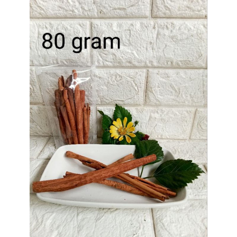 

Bumbu dapur utuh rempah KAYU MANIS kemasan (80gram)