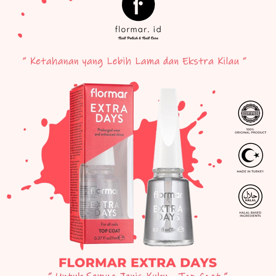 PROMO MURAH Flormar Extra Days Nail Care