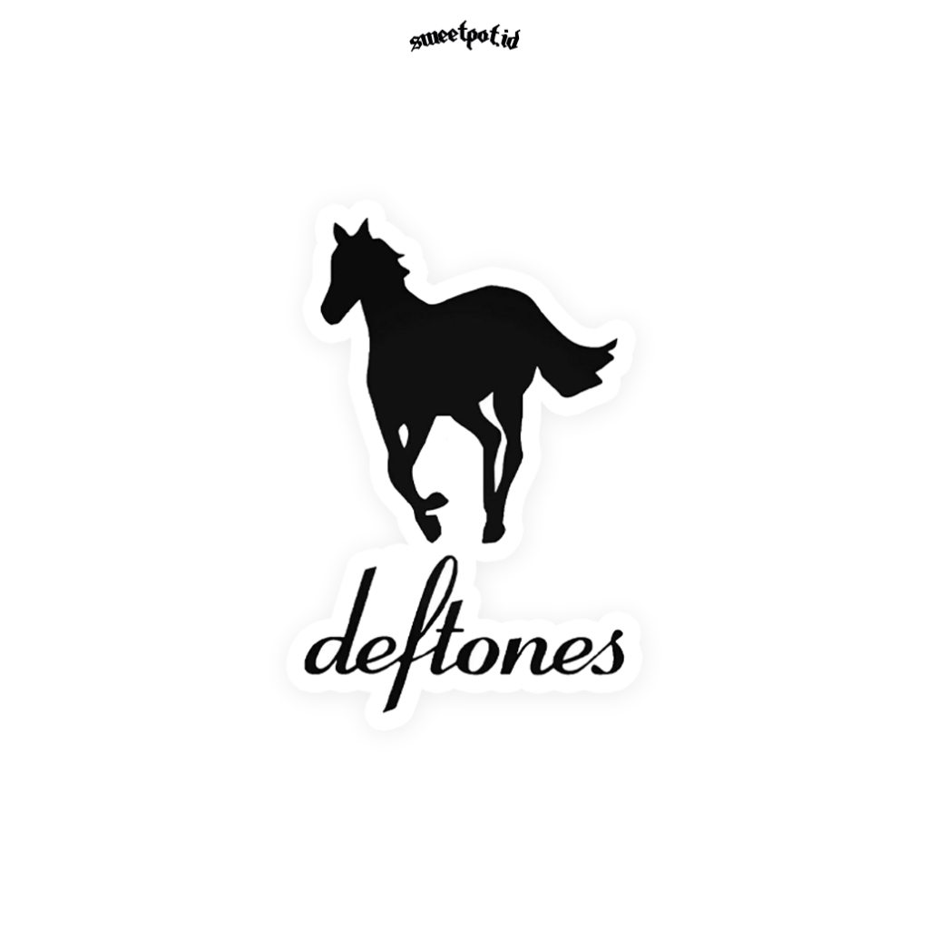 

(BISA COD) STICKER "DEFTONES" / STICKER BIJIAN / STICKER ECERAN / STICKER METAL / STICKER POP / STICKER INDIE / STICKER BAND/ BRITPOP