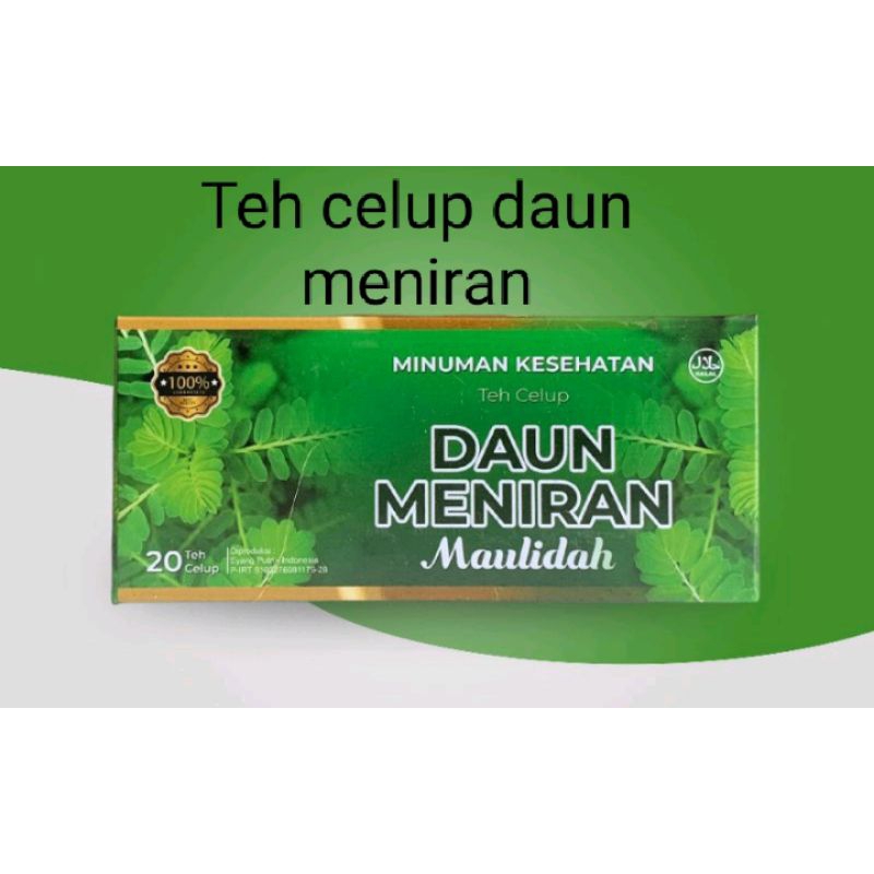 

Obat Herbal Alami Teh Celup Daun Meniran/Teh Herbal Daun Meniran isi 20 Pcs