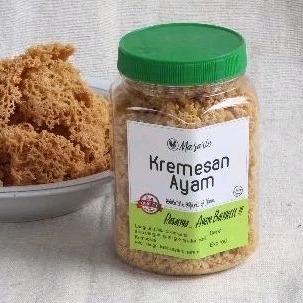 

120gr toples botol Kremes ayam masarie khas solo gurih renyah tak berminyak dan halal