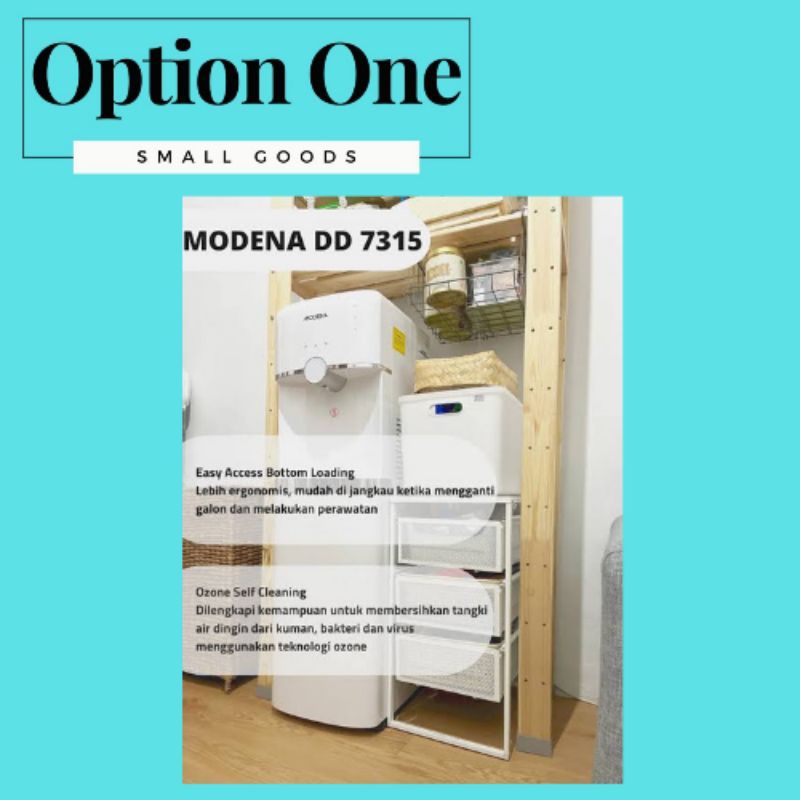 Modena Water Dispenser Galon Bawah DD 7315 W / DD7315W