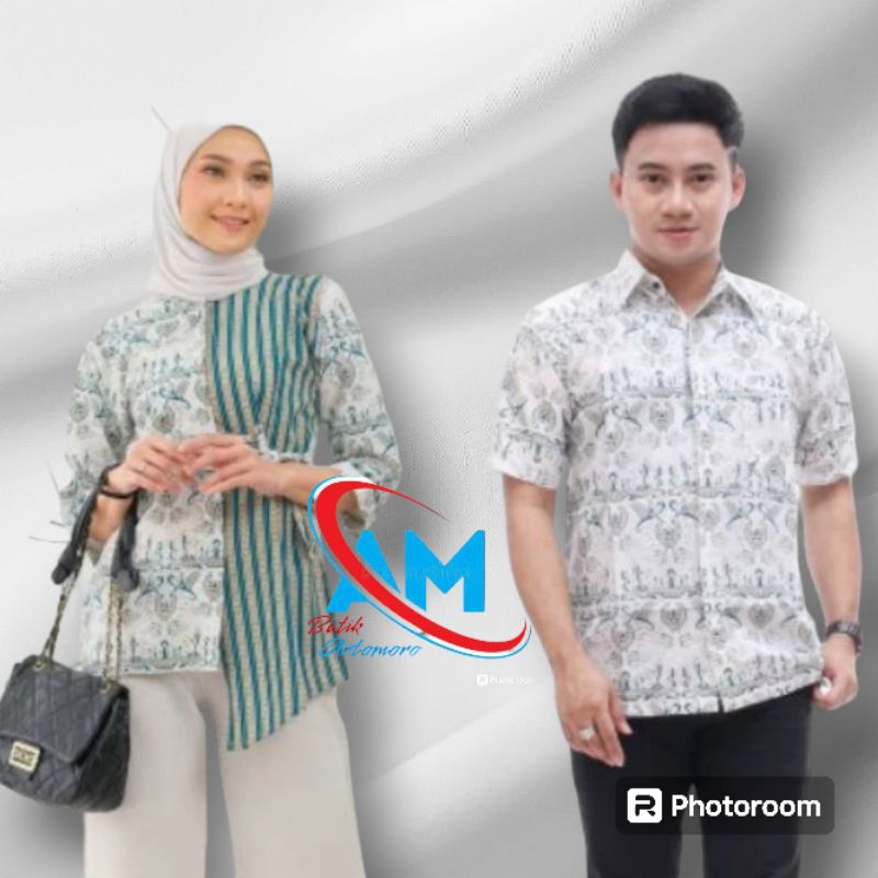 Batik Couple | Batik Couple Modern | Baju Batik Couple | Batik Tunik Couple | Batik