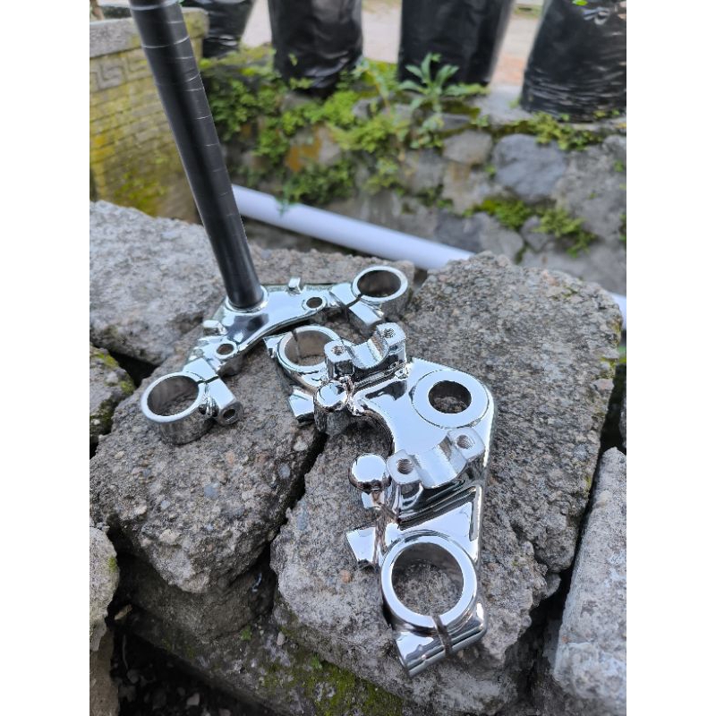 sgitiga atas bawah gl mas atau t atas bawah gl mas gl neotek original lepasan motor sudah crom
