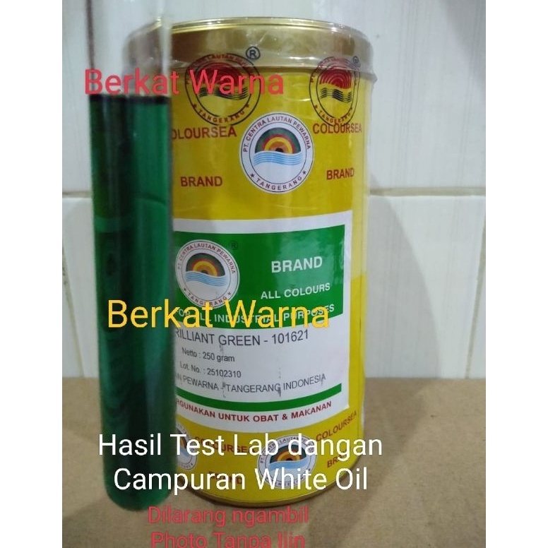 

KODE M5Q9 Pewarna Minyak Solvent Brilliant Green 11621 Coloursea Powder