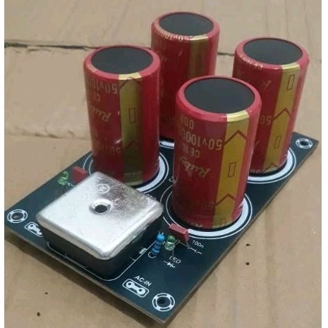 Kit Psu Power Supply 4 Elko 10000uf 50v Rubycon