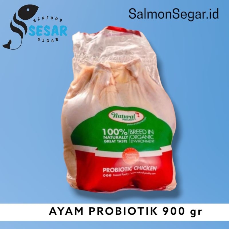 

Ayam Segar Organik Probiotik (800-900 gram) - Natural Poultry