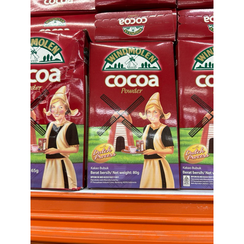 

WindMolen cocoa Powder bubuk kakao 80gr box