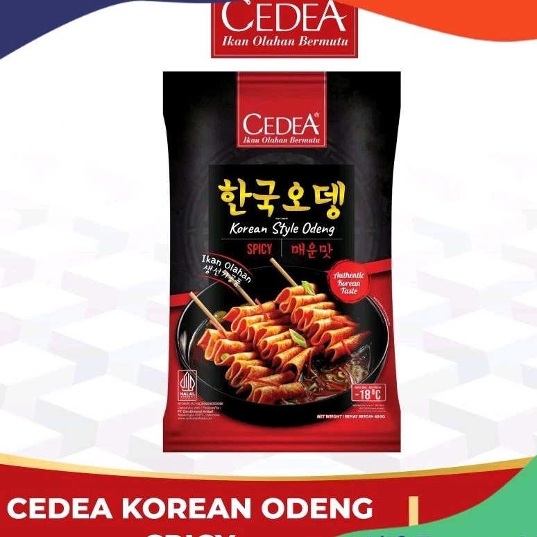 

CEDEA KOREAN ODENG SPICY 480gr - hai frozen food
