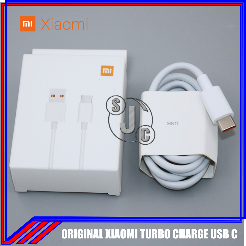 Kabel Data Xiaomi Redmi 10X Pro Redmi Note 9 Pro TURBO CHARGE Original 100% USB Type C