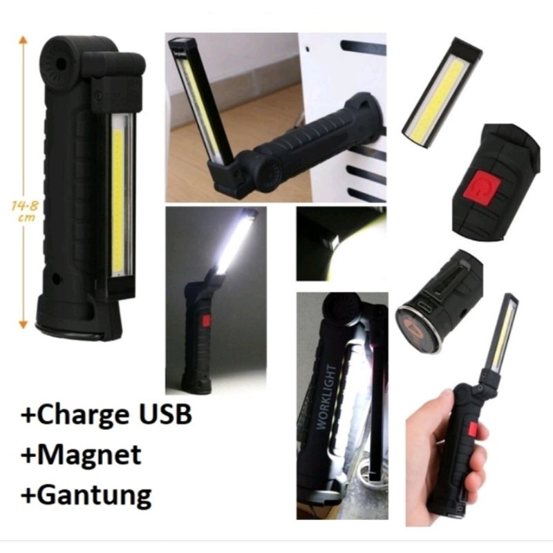 Lampu Senter Led Magnet