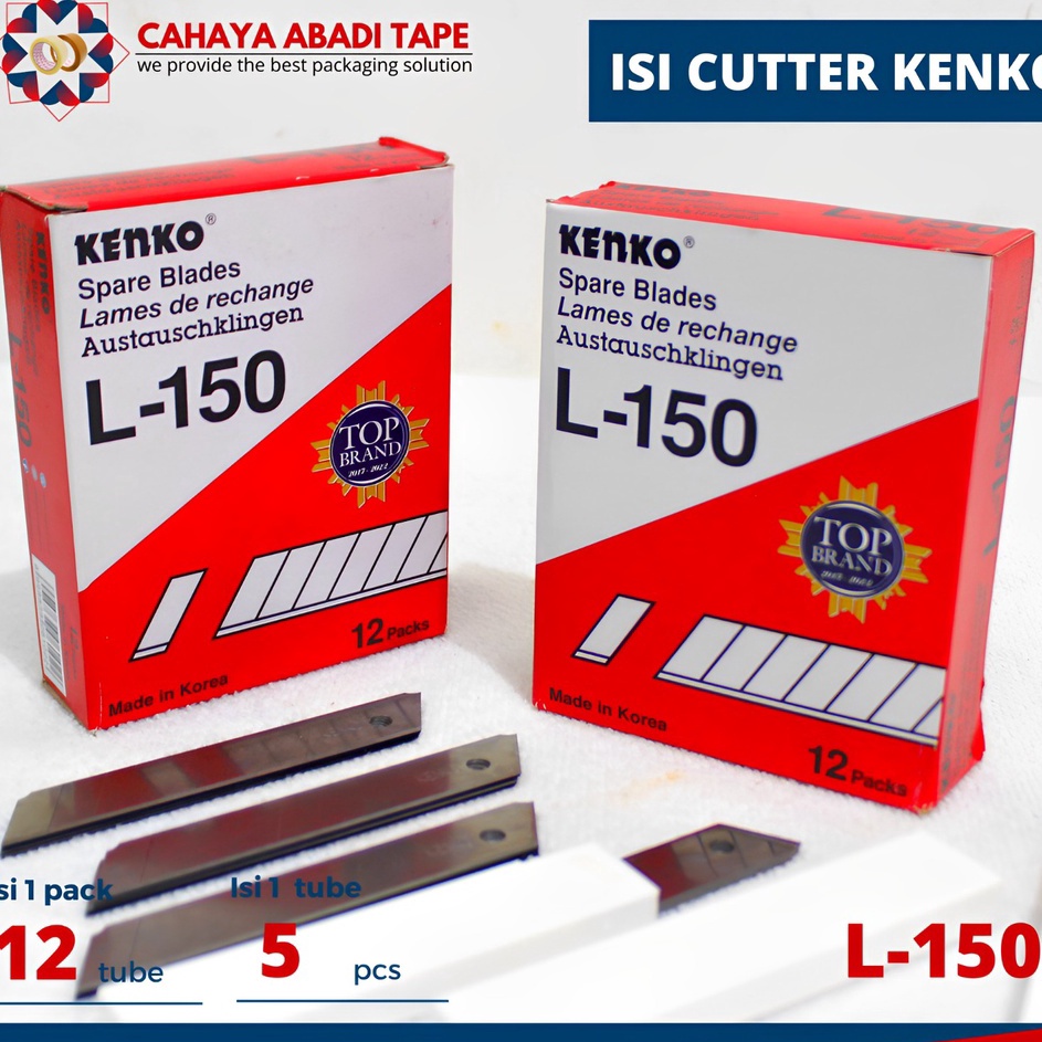 

Spesial Hari Ini ISI CUTTER KENKO L15 PER PACK