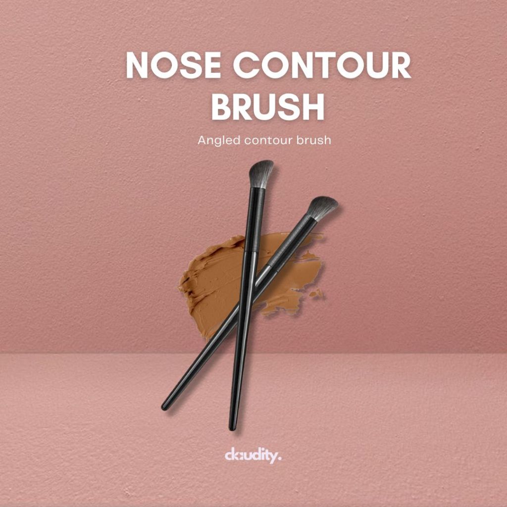 NOSE SHADOW BRUSH / ANGLED BRUSH / ANGLED CONTOUR NOSE BRUSH / KUAS MAKEUP WAJAH / KUAS HIDUNG / KUA
