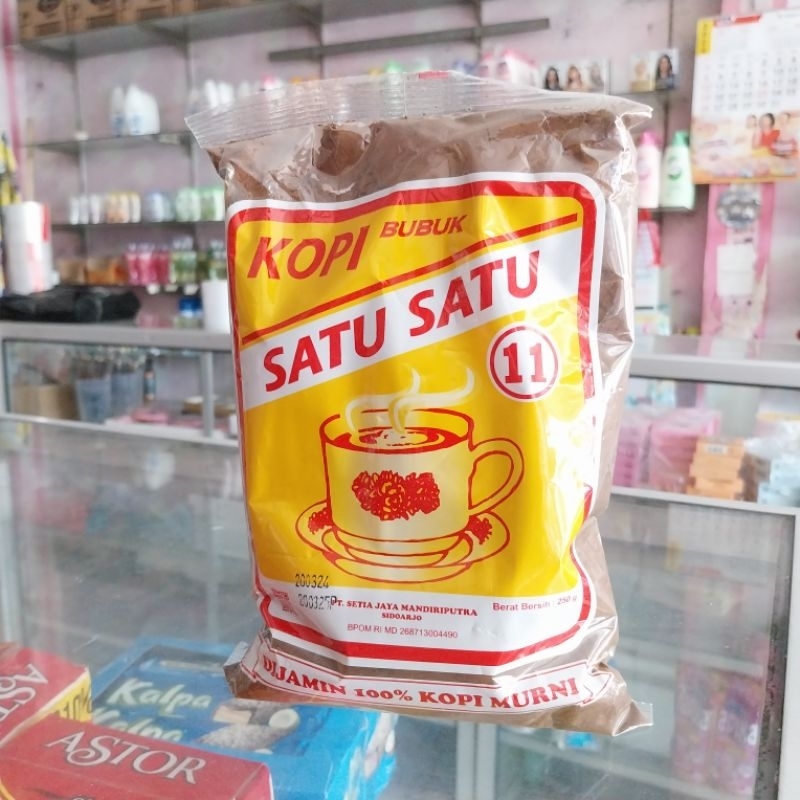 

Kopi satu satu bubuk murni 250gr