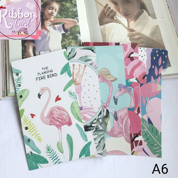 

Best Produsen A6 Kertas Index Divider Pembatas Motif Flamingo Bird